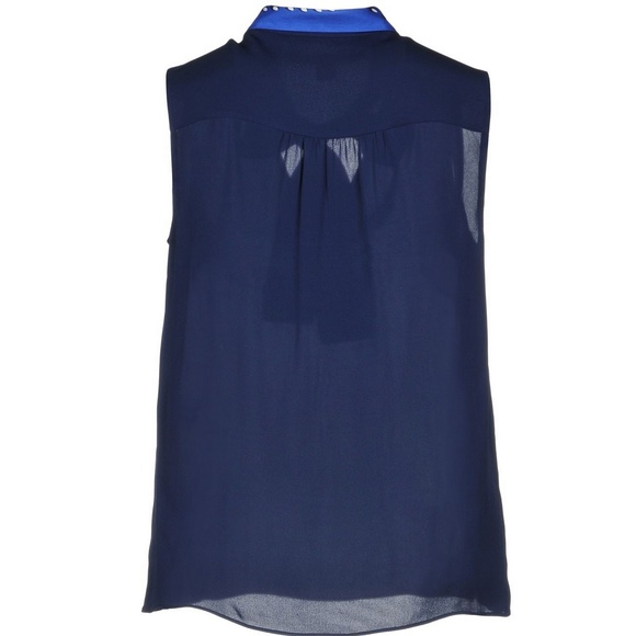 NWT Diane von Furstenberg DVF Britni Tie Silk Top– Work, Office, or Dinner Out - Picture 6 of 8